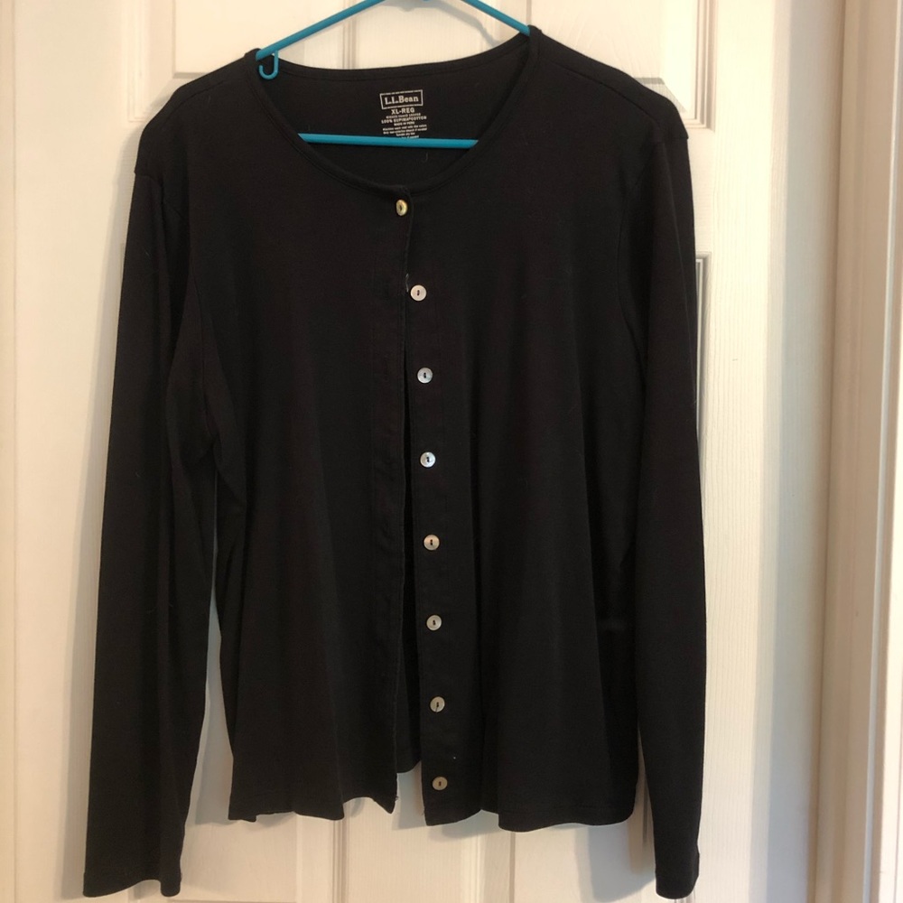 Ll bean cardigan